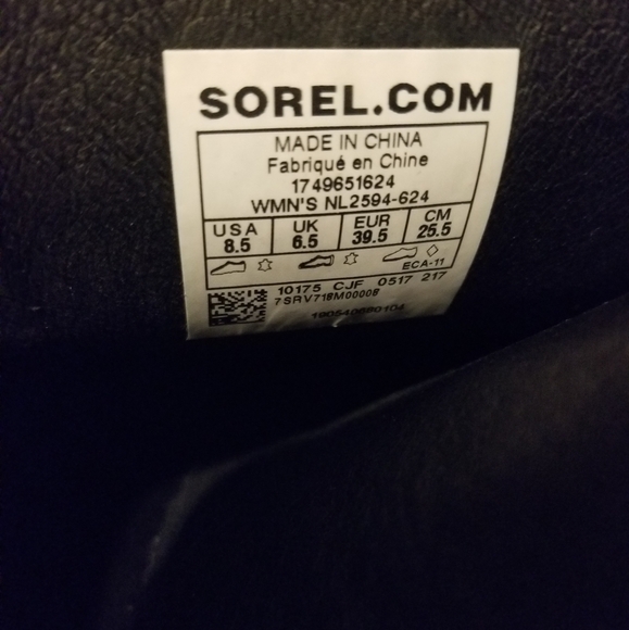 Sorel leather wedge boot - Picture 5 of 5